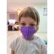 Respirador infantil FFP2 NR Kids violeta 20pcs