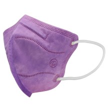 Respirador tamaño infantil FFP2 Kids NR CE 0370 púrpura 1pc