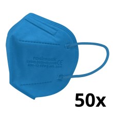 Respirador tamaño infantil FFP2 ROSIMASK MR-12 NR azul 50pcs