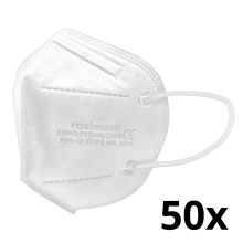 Respirador tamaño infantil FFP2 ROSIMASK MR-12 NR blanco 50pcs