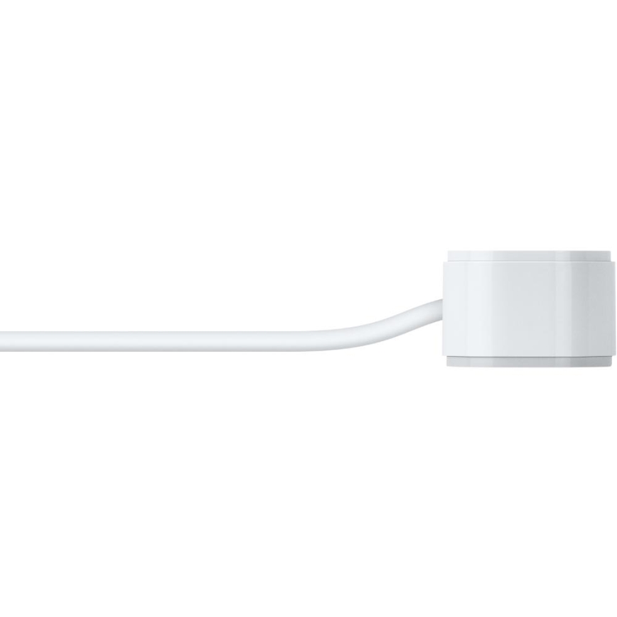 Cable alargador inteligente con interruptor 4Z + 2xUSB-A + 1xUSB-C 1,5 m Wi-Fi Tuya blanco