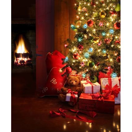 Cadena LED de Navidad para exteriores 80xLED/25m IP44 multicolor