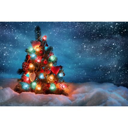 Cadena LED de Navidad para exteriores 80xLED/25m IP44 multicolor