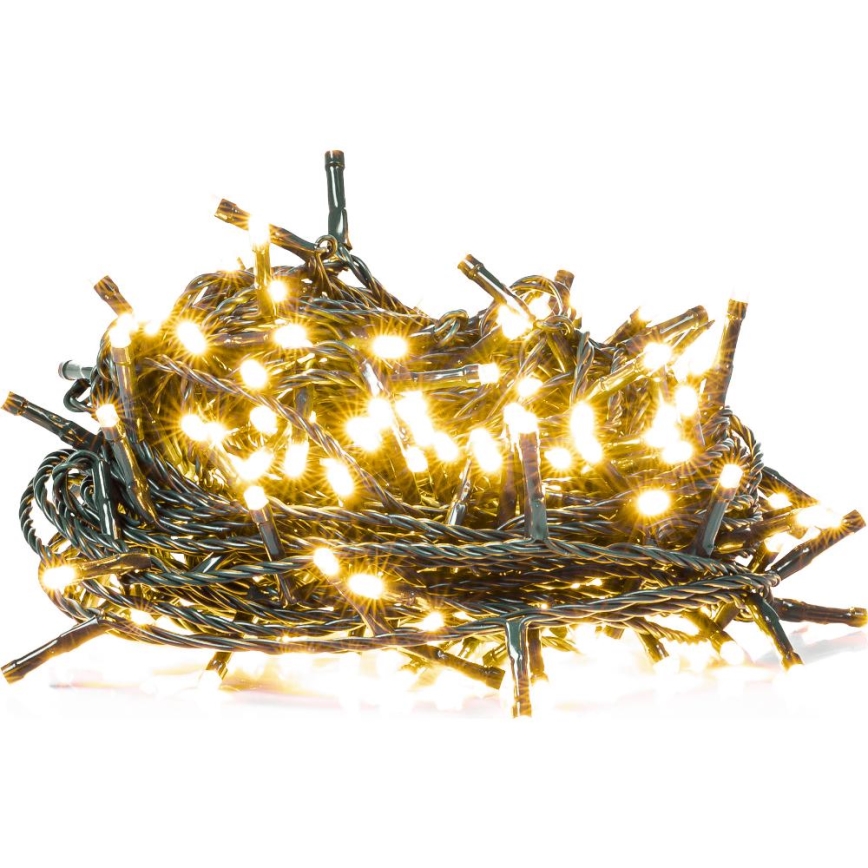 Cadena LED navideña exterior 1000xLED 105m blanco cálido IP44