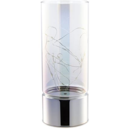 Decoración con cadena de LEDs 3xAA blanco cálido