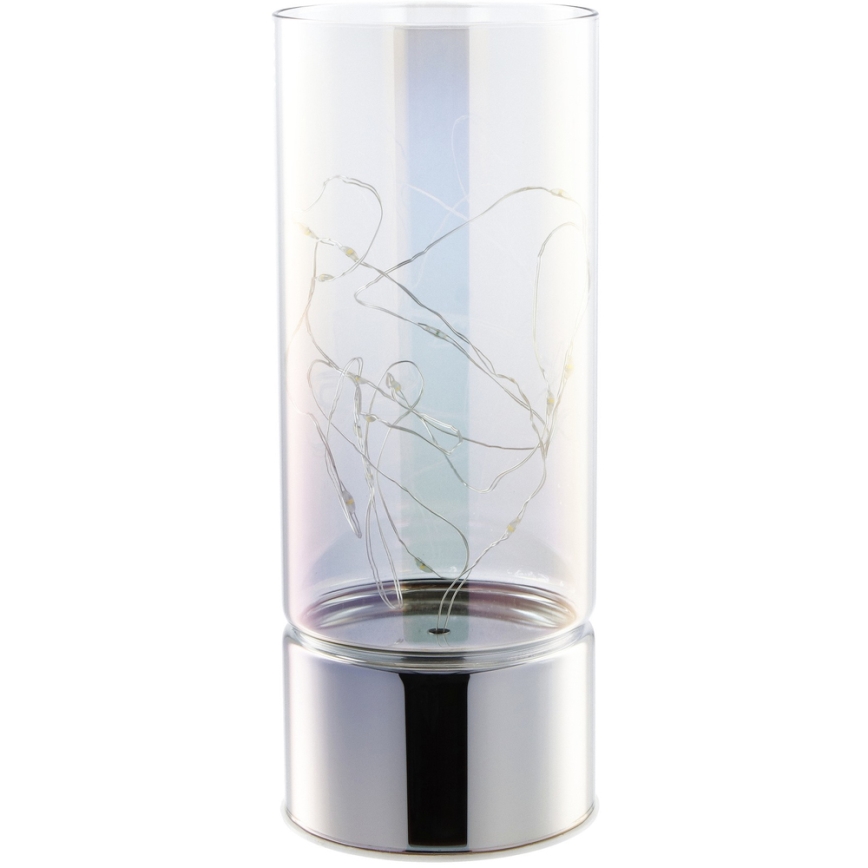 Decoración con cadena de LEDs 3xAA blanco cálido
