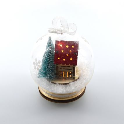 Decoración de Navidad LED 1xLED/3xLR44 blanco cálido