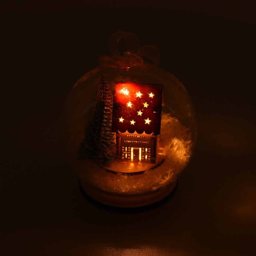 Decoración de Navidad LED 1xLED/3xLR44 blanco cálido