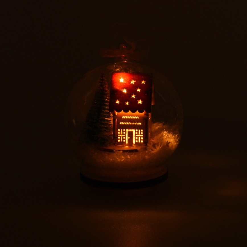 Decoración de Navidad LED 1xLED/3xLR44 blanco cálido