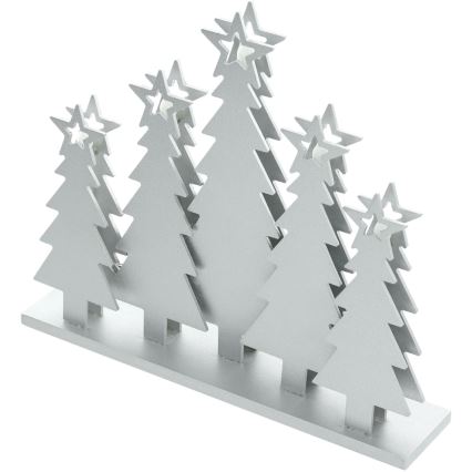 Decoración de Navidad LED LED/2xAAA árboles