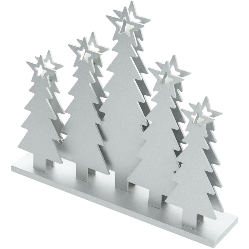 Decoración de Navidad LED LED/2xAAA árboles