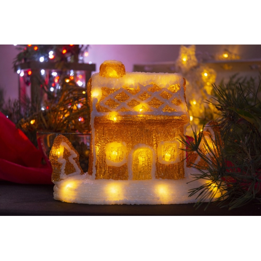 Decoración de Navidad LED LED/3xAA blanco cálido