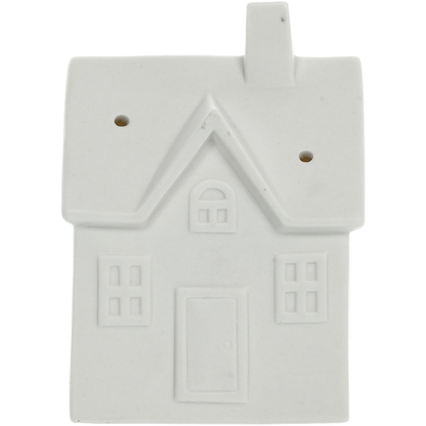 Decoración de porcelana LED LED/3xLR44/blanco cálido Casa Blanca