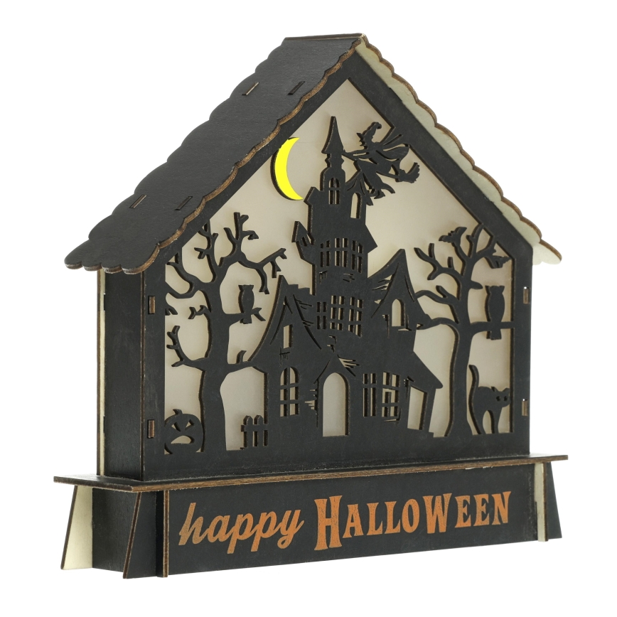 Decoración LED HALLOWEEN LED/2xAA casa encantada multicolor