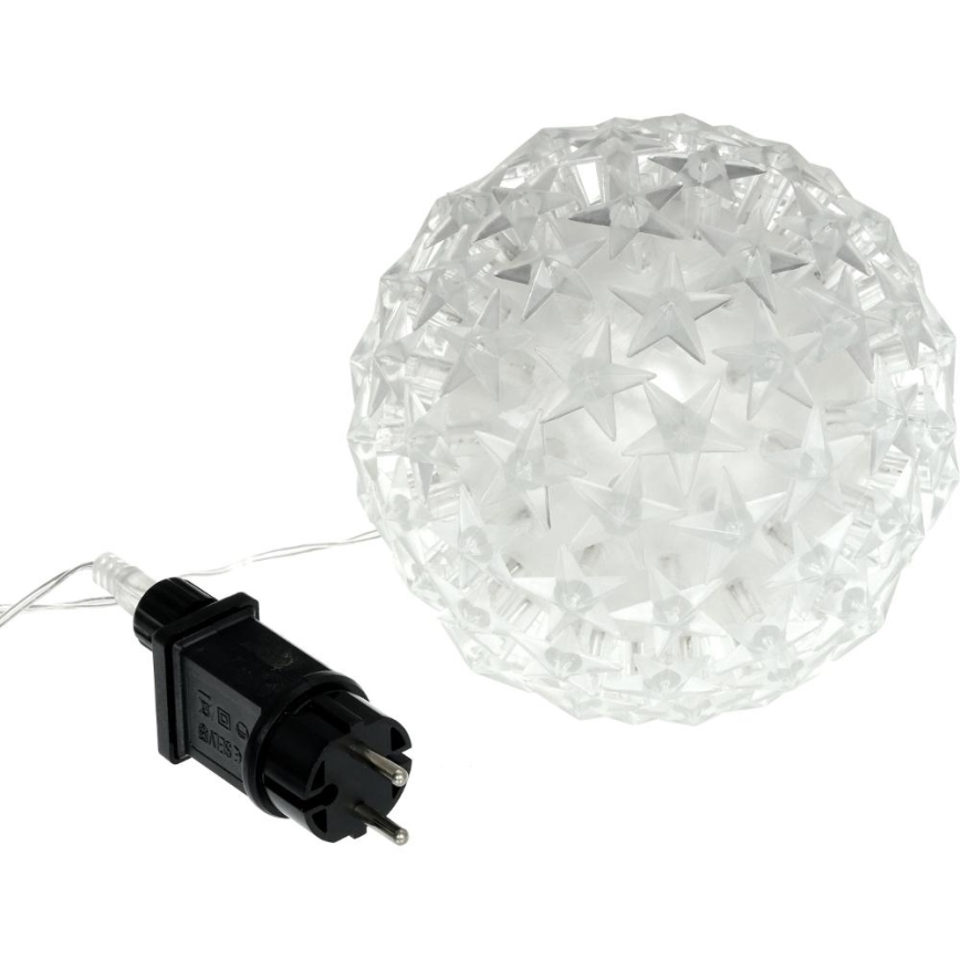 Decoración navideña LED LED/230V/blanco cálido bola