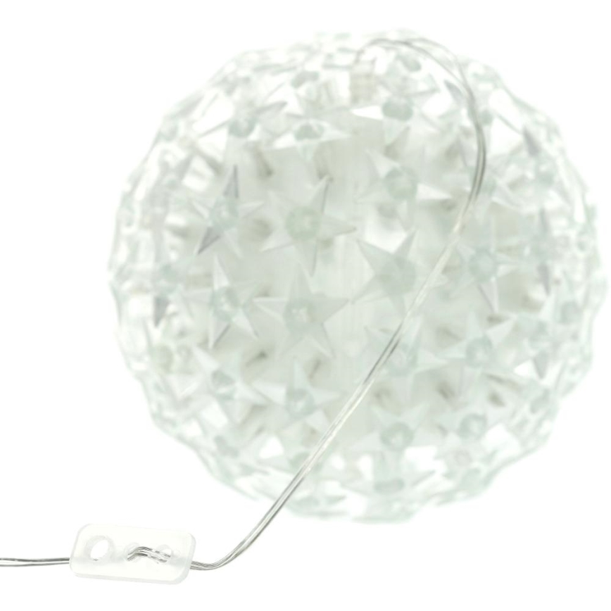 Decoración navideña LED LED/230V/blanco cálido bola