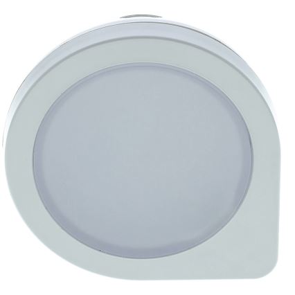 LED Luz de orientación con sensor para enchufes LED/0,4W/230V 3000K blanco
