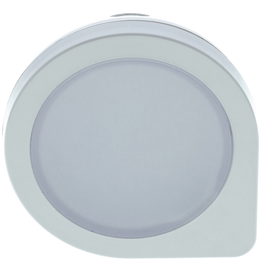 LED Luz de orientación con sensor para enchufes LED/0,4W/230V 3000K blanco