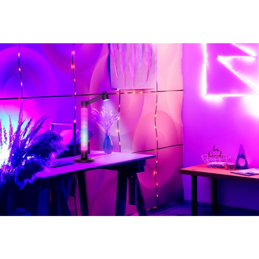 LED RGBW Lámpara de mesa regulable LED/10W/5V 2700-6000K Wi-Fi Tuya + CR