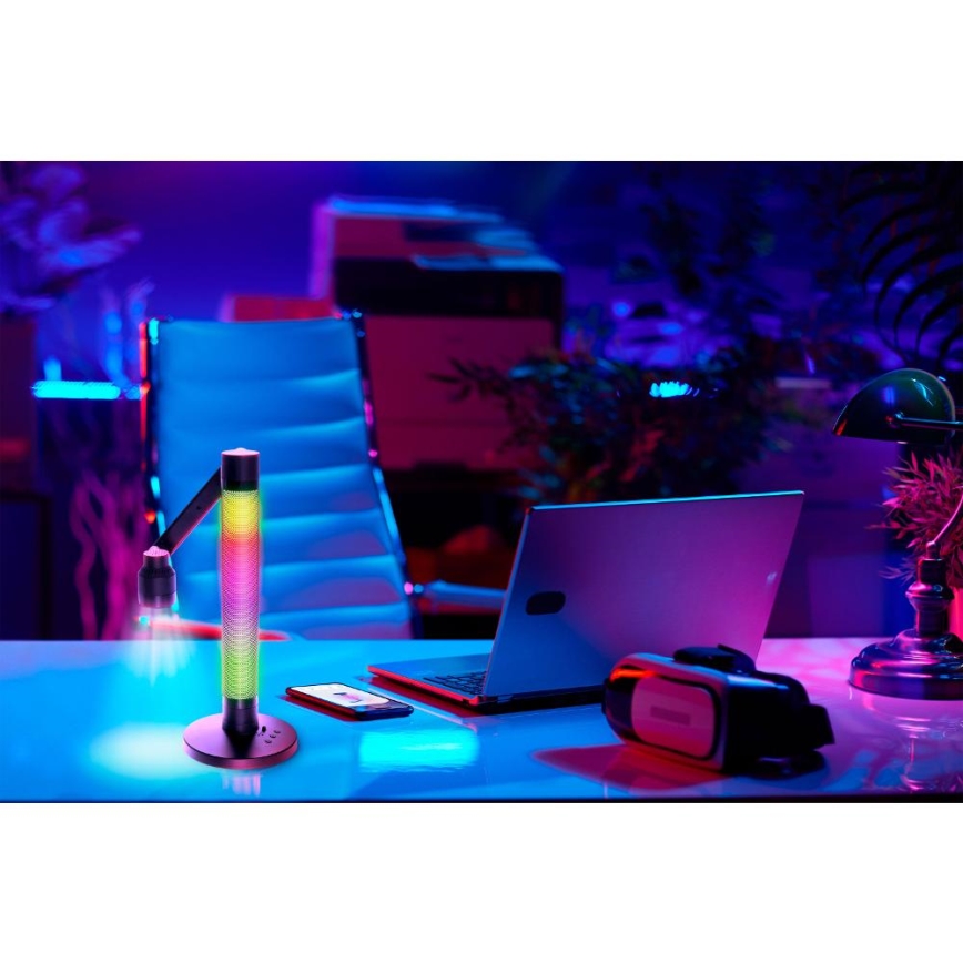 LED RGBW Lámpara de mesa regulable LED/10W/5V 2700-6000K Wi-Fi Tuya + CR