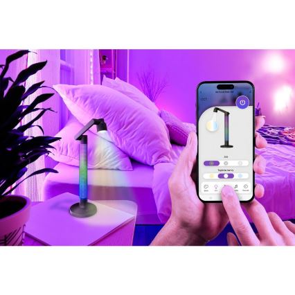 LED RGBW Lámpara de mesa regulable LED/10W/5V 2700-6000K Wi-Fi Tuya + CR