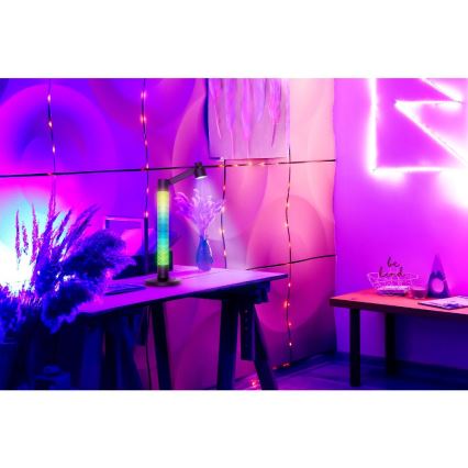 LED RGBW Lámpara de mesa regulable LED/10W/5V 2700-6000K Wi-Fi Tuya + CR