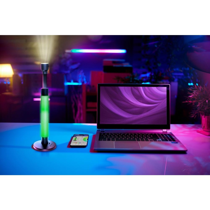 LED RGBW Lámpara de mesa regulable LED/10W/5V 2700-6000K Wi-Fi Tuya + CR