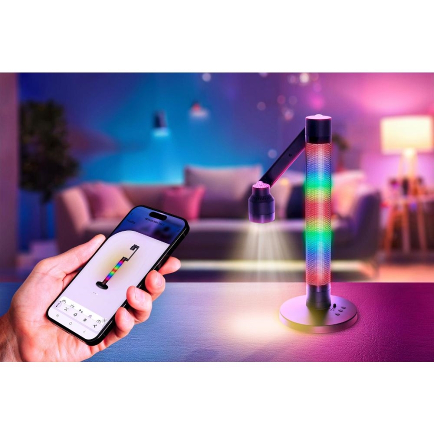 LED RGBW Lámpara de mesa regulable LED/10W/5V 2700-6000K Wi-Fi Tuya + CR