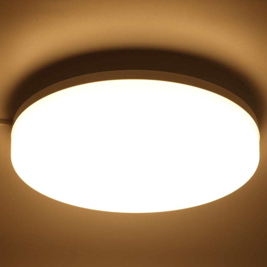LED RGBW Plafón regulable para el baño LED/20W/230V Wi-Fi IP44 blanco