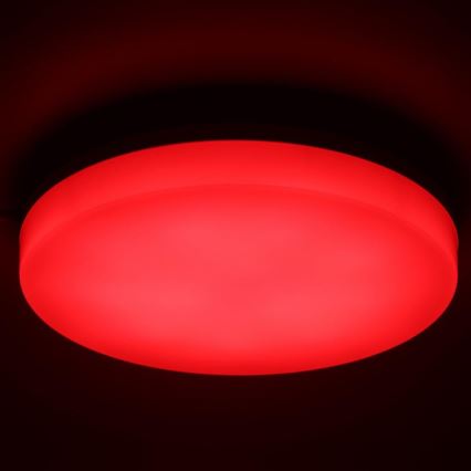 LED RGBW Plafón regulable para el baño LED/20W/230V Wi-Fi IP44 blanco