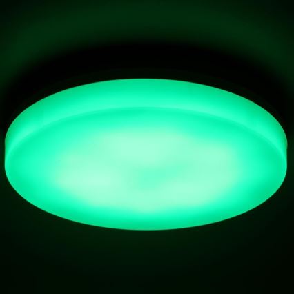 LED RGBW Plafón regulable para el baño LED/20W/230V Wi-Fi IP44 blanco