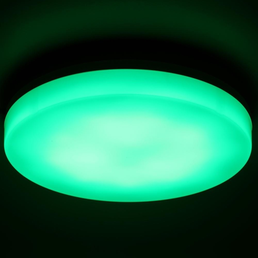 LED RGBW Plafón regulable para el baño LED/20W/230V Wi-Fi IP44 blanco