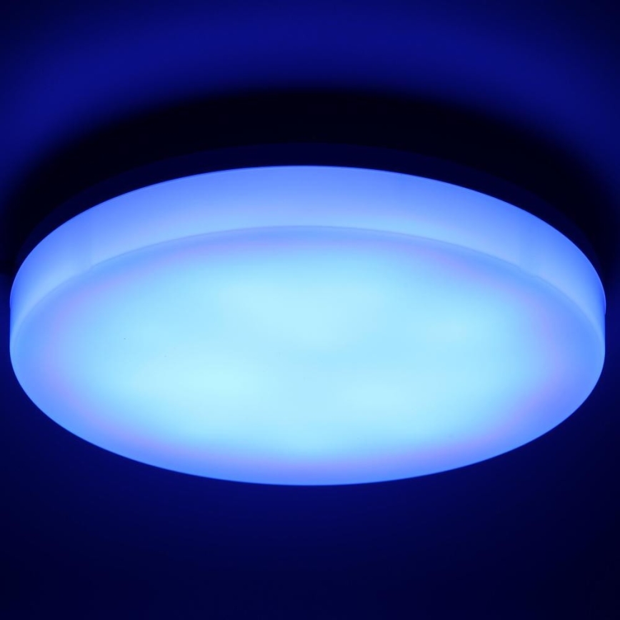 LED RGBW Plafón regulable para el baño LED/20W/230V Wi-Fi IP44 blanco