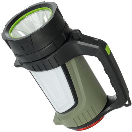 Linterna recargable LED regulable para exteriores con un power bank LED/21W/4400mAh IP44
