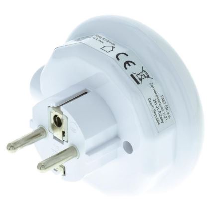 Luminaria de orientación LED con sensor crepuscular y enchufe LED/0,6W/230V
