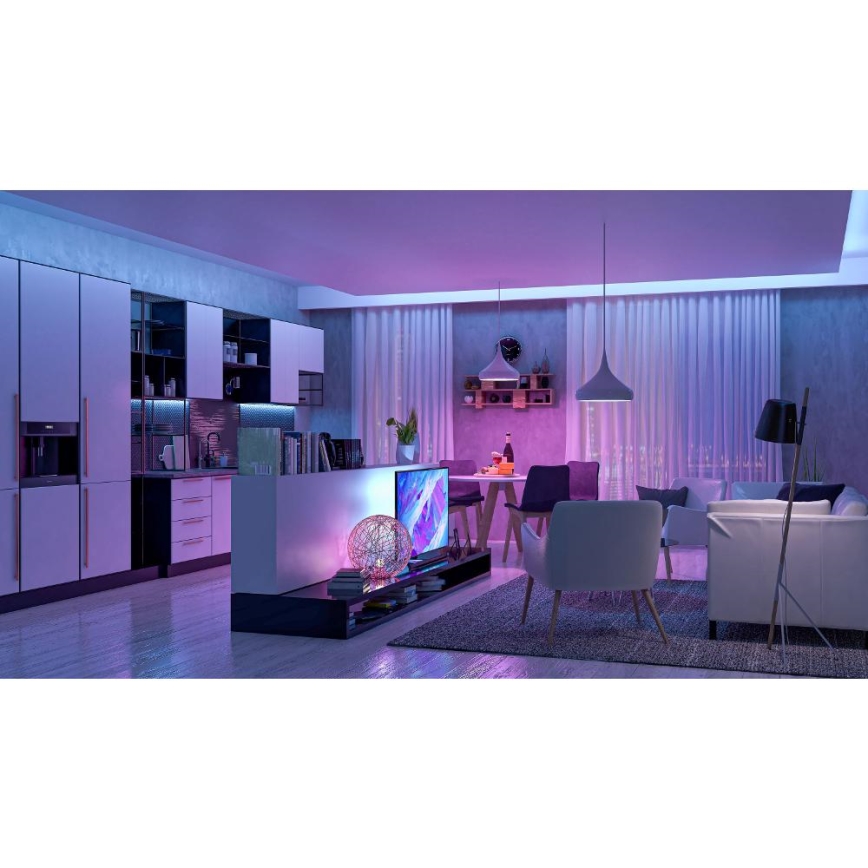 Tira LED RGBW Smart regulable 5m LED/230V Wi-Fi Tuya + control remoto
