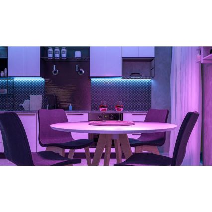 Tira LED RGBW Smart regulable 5m LED/230V Wi-Fi Tuya + control remoto