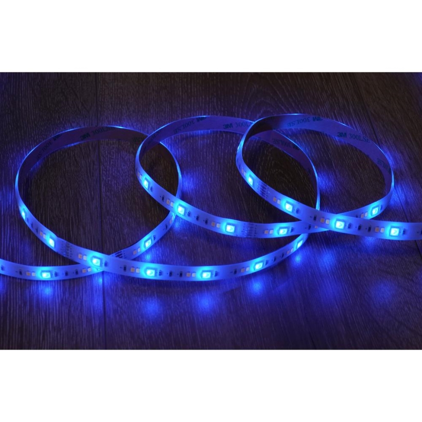 Tira LED RGBW Smart regulable 5m LED/230V Wi-Fi Tuya + control remoto