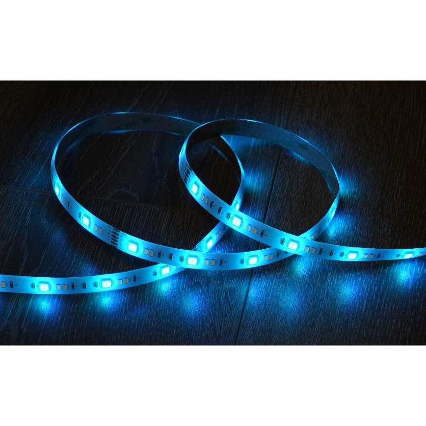 Tira LED RGBW Smart regulable 5m LED/230V Wi-Fi Tuya + control remoto