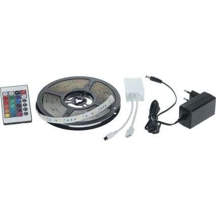 Tira LED RGBW Smart regulable 5m LED/230V Wi-Fi Tuya + control remoto