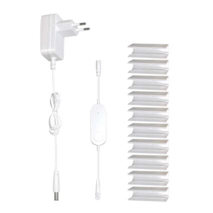 RGBIC Cinta LED regulable GoSmart LED/24W/230V 3 m Wi-Fi Tuya