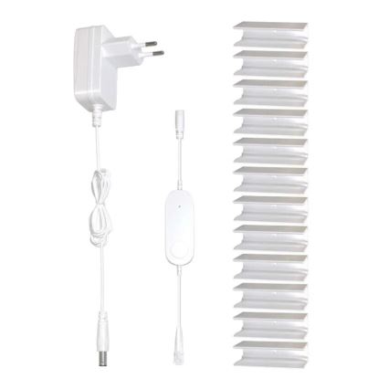 RGBIC Cinta LED regulable GoSmart LED/33W/230V 5 m Wi-Fi Tuya