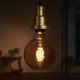Riñonera - Lámpara de araña de cable PENDULUM 1xE27/60W/230V dorado