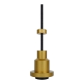 Riñonera - Lámpara de araña de cable PENDULUM 1xE27/8W/230V dorado