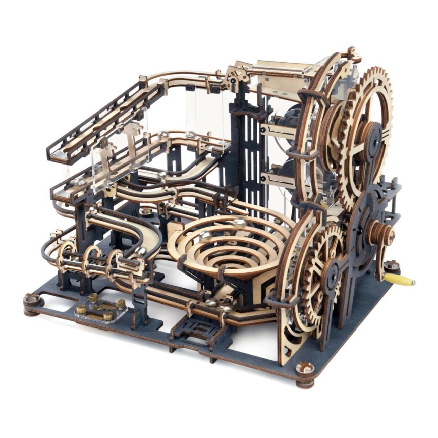 RoboTime - 3D puzzle de pista de canicas Ciudad de obstáculos