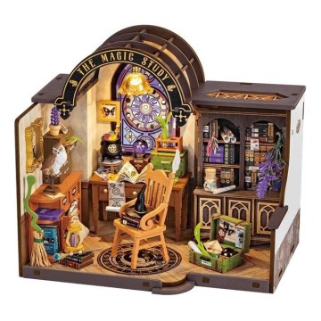 RoboTime - Casa en miniatura Estudio del Mago 2xAAA