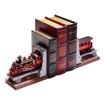 RoboTime - Rompecabezas 3D Sujeta-libros Tren de vapor histórico