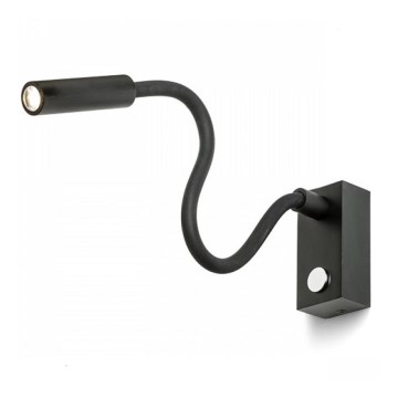 ROJO - Design Rendl - R10541 - Aplique LED AIM LED/3W/230V negro