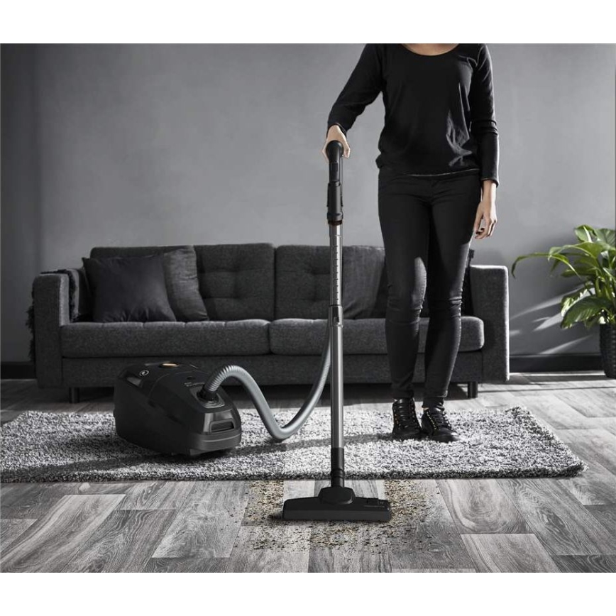 Rowenta - Aspiradora con bolsa VERDE FORCE EFFITECH ECO TOTAL CLEAN 400W/230V negro