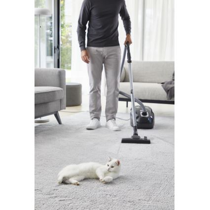 Rowenta - Aspiradora con bolsa VERDE FORCE EFFITECH ECO TOTAL CLEAN 400W/230V negro